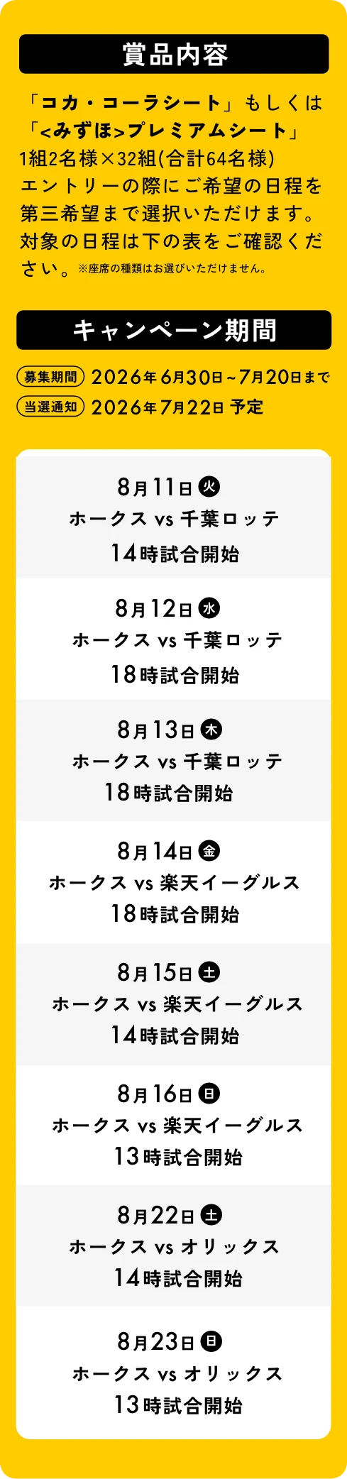 キャンペーン詳細